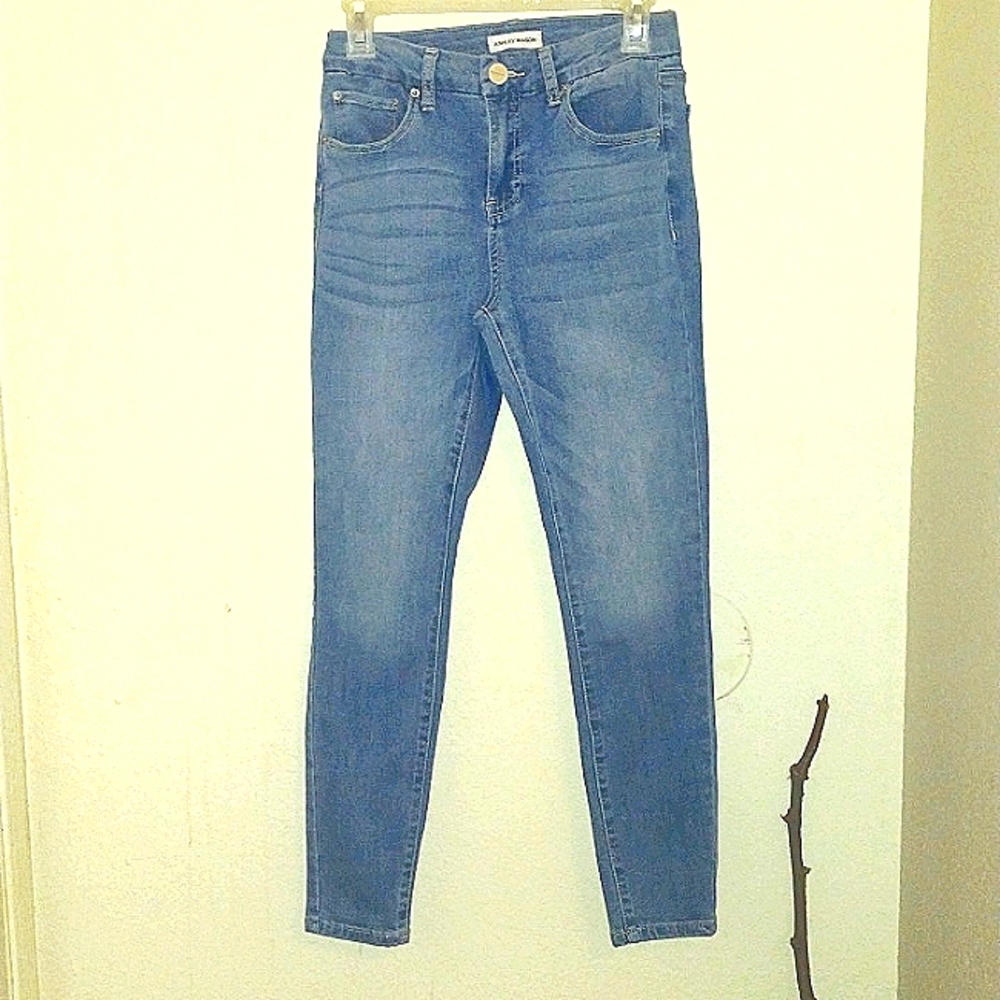 ASHLEY MASON®™  blue Skinny jeans